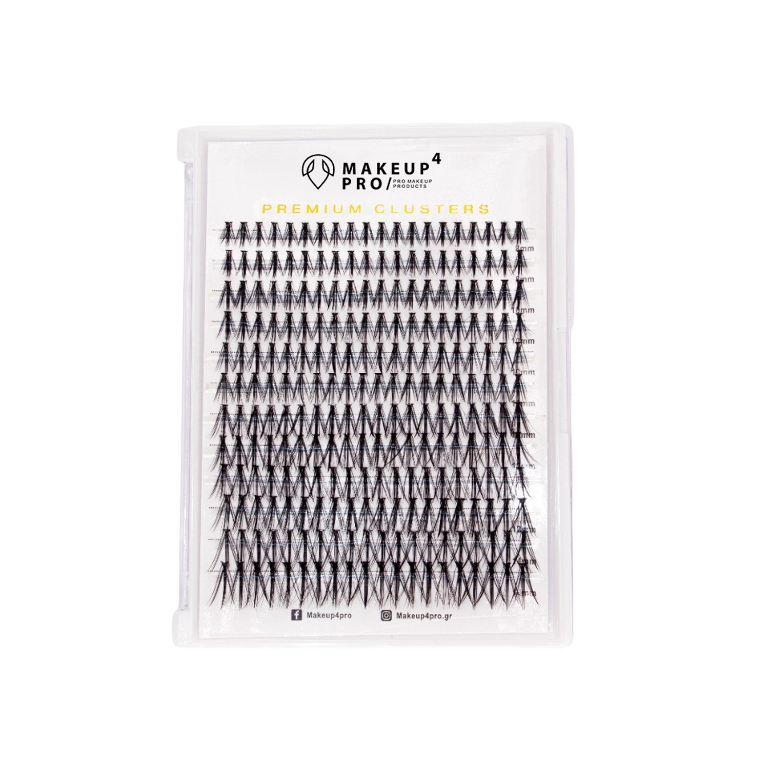 Premium Cluster Lashes - ΜΙΧ  (240 pcs) | Makeup4pro - Image 1
